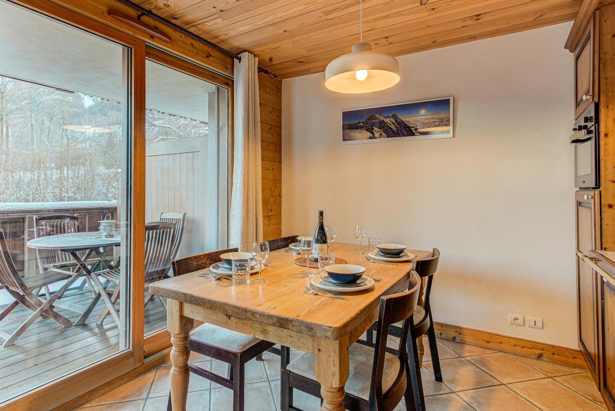 Apartment Kandahar - Alpes Travel - Central Chamonix - Sleeps 4 Les Houches Exterior foto