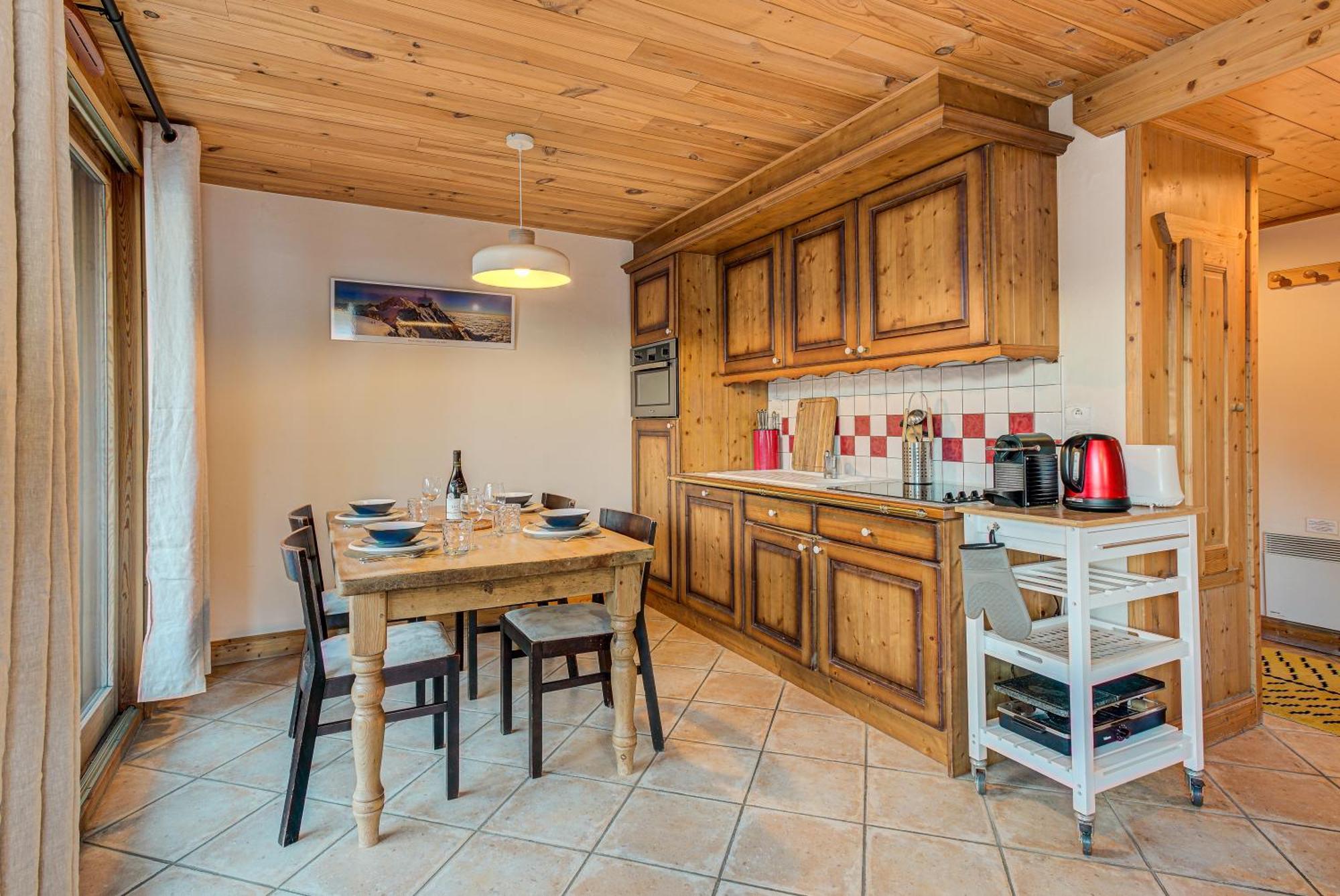 Apartment Kandahar - Alpes Travel - Central Chamonix - Sleeps 4 Les Houches Exterior foto