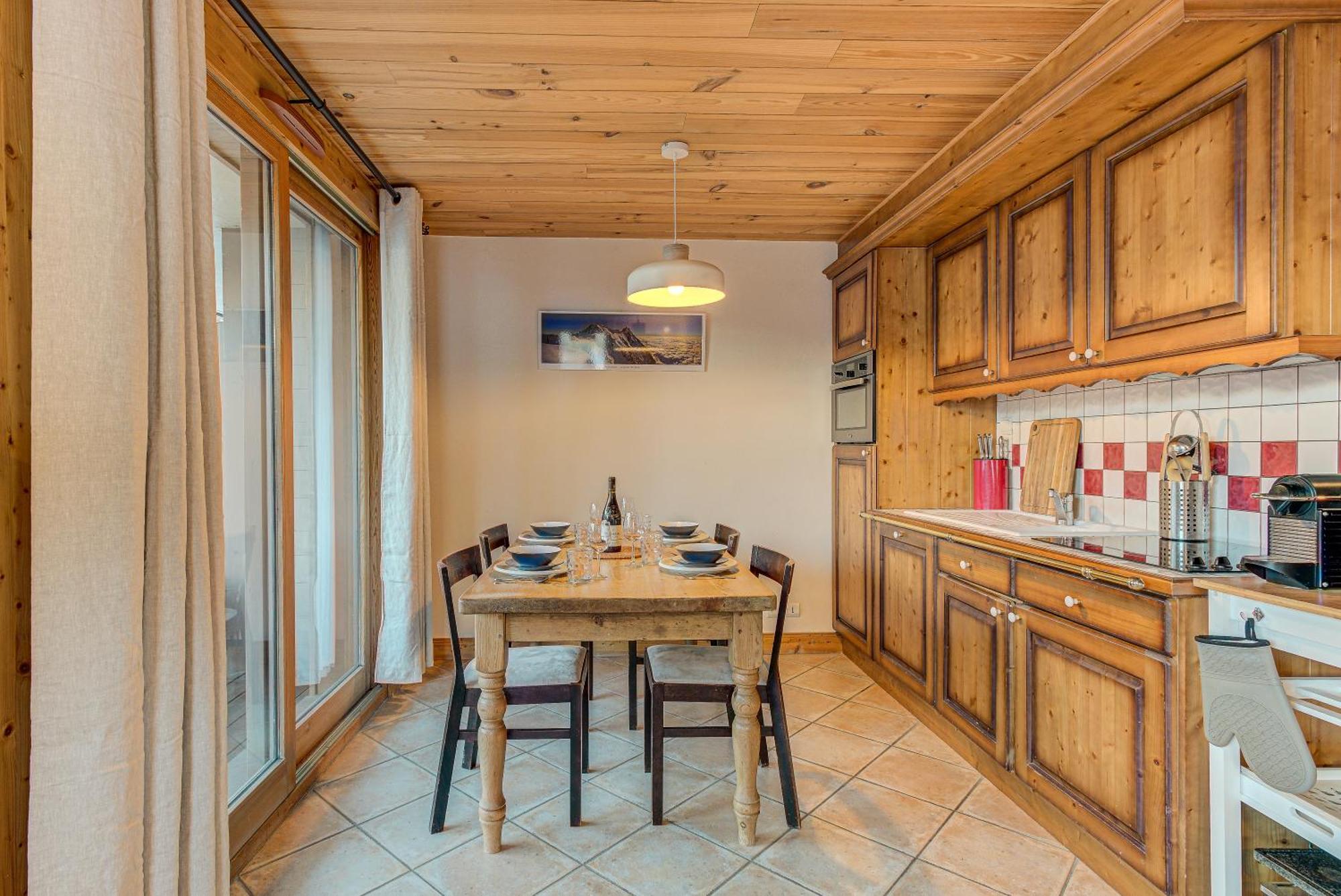 Apartment Kandahar - Alpes Travel - Central Chamonix - Sleeps 4 Les Houches Exterior foto