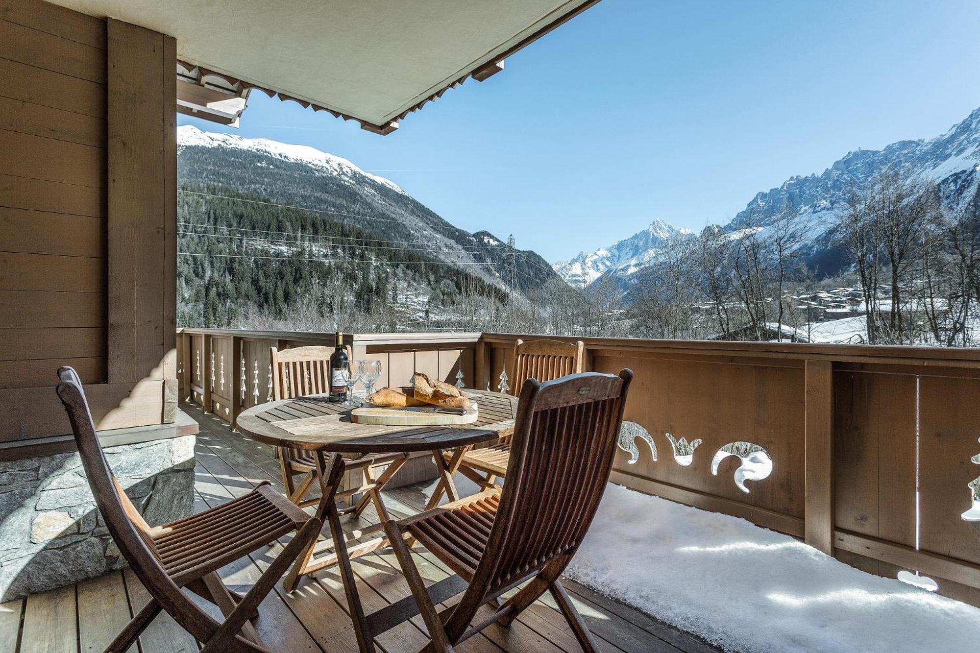 Apartment Kandahar - Alpes Travel - Central Chamonix - Sleeps 4 Les Houches Exterior foto